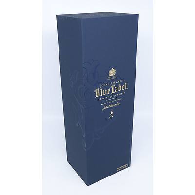 Johnnie Walker Blue Label Blended Scotch Whisky, Bottle No IC0 49474 - 700ml in Presentation Box