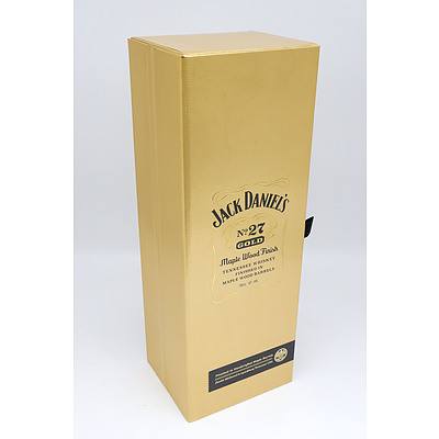 Jack Daniels No 27 Mqaple Wood Finish Tennessee Whiskey - 700ml in Presentation Box