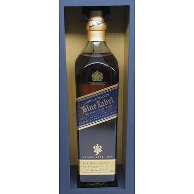 Johnnie Walker Blue Label Blended Scotch Whisky, Bottle No IC0 49479 - 700ml in Presentation Box