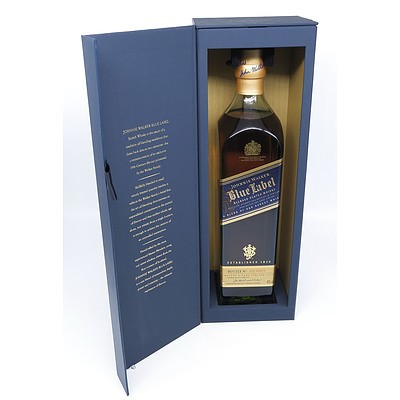 Johnnie Walker Blue Label Blended Scotch Whisky, Bottle No IC0 49479 - 700ml in Presentation Box