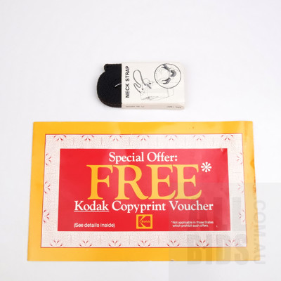 Two Vintage Kodak Colorburst 100 Instant Cameras in Original Box
