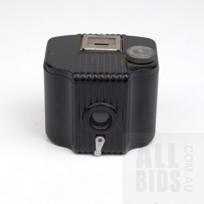 Vintage Kodak Baby Brownie Camera and Palec Light Meter in Original Case