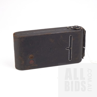 Vintage Kodak Folding Camera with Original Manual