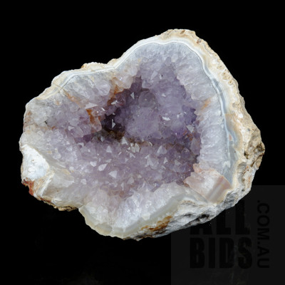 Natural Amethyst Crystal Geode from Madagascar