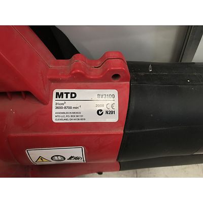 MTD 31cc Petrol Blower Vac