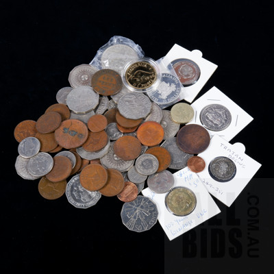Collection of Australian and International Coins and Tokens