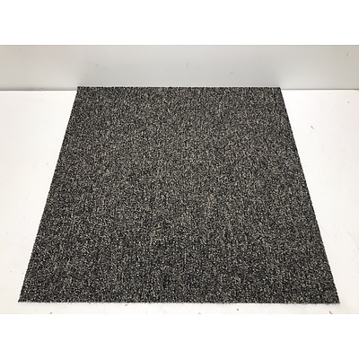 Grey Carpet Tiles -25 Square Metres