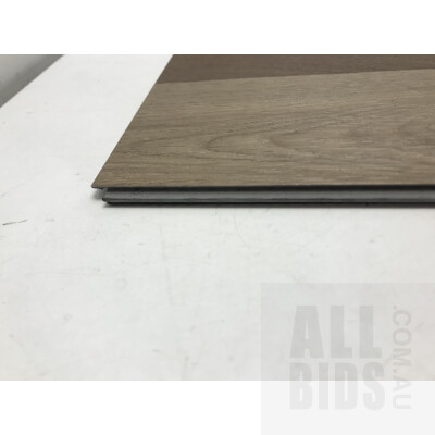 Wood Textured Vinyl Floorboards -6.5 Square Metres
