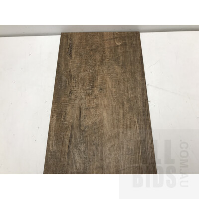 Rhino Effects Roughsawn Olive Wood Textured Vinyl Floorboards -16 Square Metres