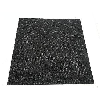 Inspired Liquorice Carpet Tiles -Approx 20 Square Metres