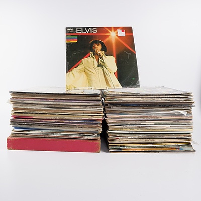 Quantity of Approximately 110 Vinyl LP Records Including The Billy Graham Crusade, Bing Crosby, Joan Baez and More