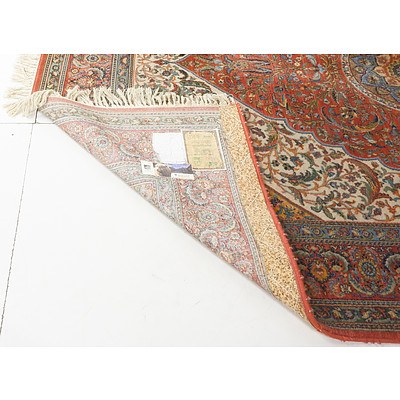 Jacquard Loom Woven  Persian Style Large Carpet Using New Zealand Wool
