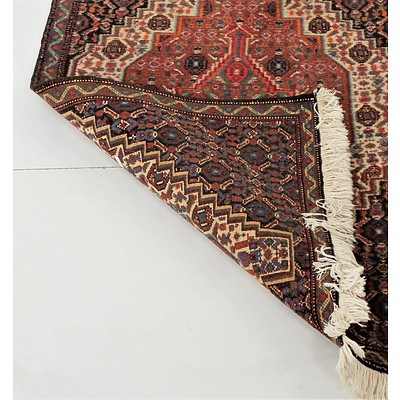Small Persian Village Hand Knotted Rug