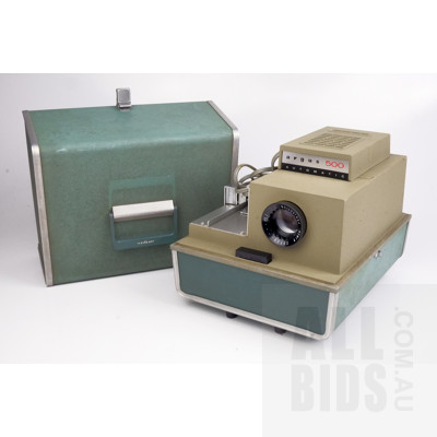 Vintage Argus Slide projector with Original Case
