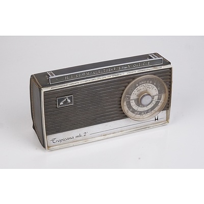 Vintage HMV 'Tropicana Mk 2' Portable Radio