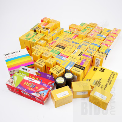 Large Selection (Approx 90) Assorted 35mm and Other Films