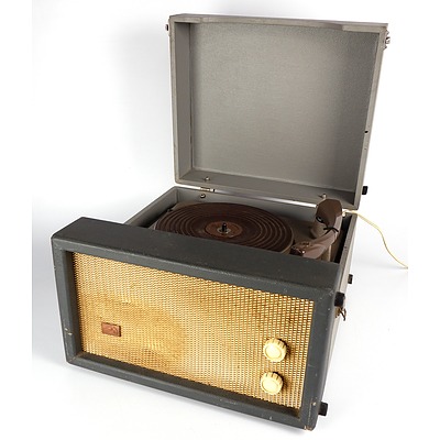 Vintage HMV Portable Record Player