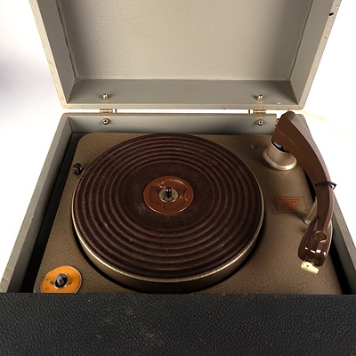Vintage HMV Portable Record Player