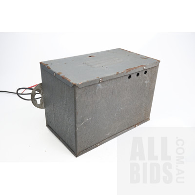 Antique Tasma Car Radio Set - Head Unit, Tuner Box and Speaker