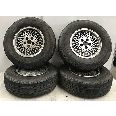 5 Stud 15 Inch Rims and Tyres