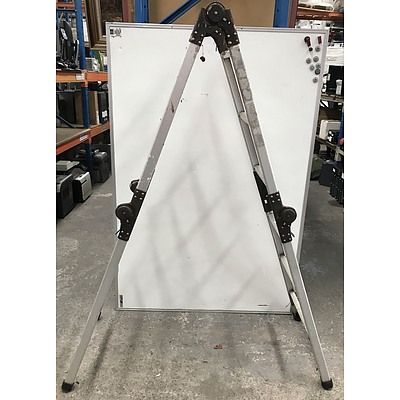 12.6 Foot Aluminium Folding Ladder
