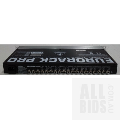Behringer Eurotrack Pro RX1602 16 Input Low-Noise Line Mixer