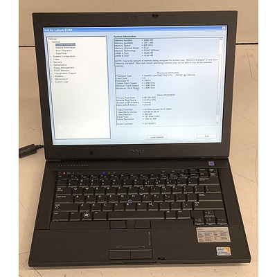 Dell Latitude E6400 14-Inch Intel Core 2 Duo (P9700) 2.80GHz CPU Laptop