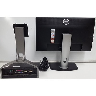 Dell P2412Hb 23.8 Inch Widescreen LED-Backlit LCD Monitor & Dell PROX2 E-Port Docking Station