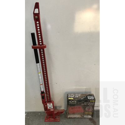 Hi-Lift Recovery Jack and Base Plate