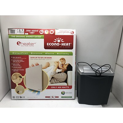 Econo-Heat Wall Heater With Shredder
