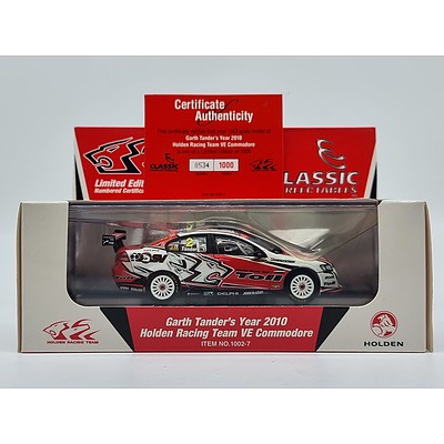Classic Carlectables 2010 Holden VE Commodore Toll HRT Garth Tander 534/1000 1:43 Scale Model Car