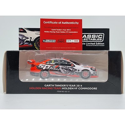 Classic Carlectables 2014 Holden VF Commodore HRT SP Tools Garth Tander 475/1000 1:43 Scale Model Car