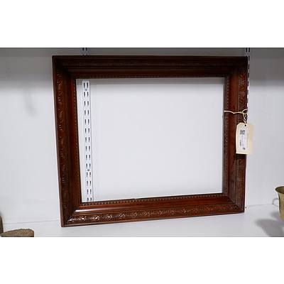 Vintage Pressed Kauri Pine Frame
