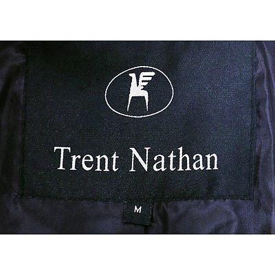 Trent Nathan Tan 3/4 Length Trench Coat