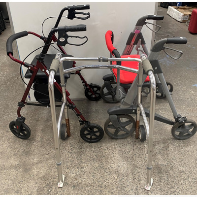 3x Mobility Walkers