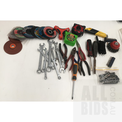 3 Toolbags And Assorted Tools