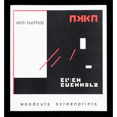 Erich Buchholz (1891-1972, German), No. 6 1918/21, Woodcut, 23 x 21 cm (image size)