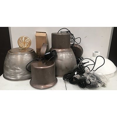 Assorted Lot Of Light Fittings
