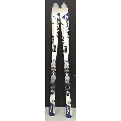 Pair Of Fischer VC200 158cm Skis