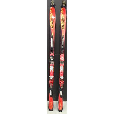 Pair Of Salomon Axendo 180cm Skis