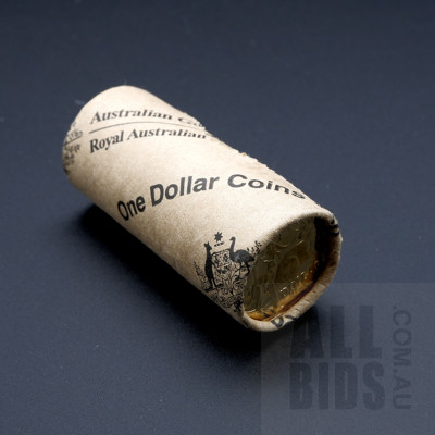2020 $1 Royal Australian Mint One Dollar Mint Roll, Tail to Tail