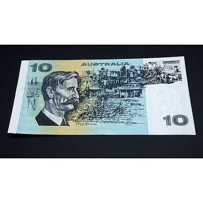 $10 1974 Phillips Wheeler Australian Ten Dollar Banknote R305 TCY917865