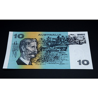 $10 1991 Fraser Cole Australian Ten Dollar Banknote R313A MFS419709