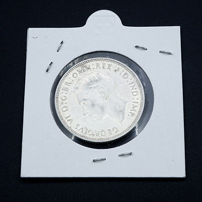 1942 Florin Australian Two Shilling Coin