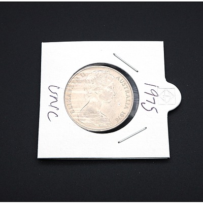 1975 20c Australian Twenty Cent Coin
