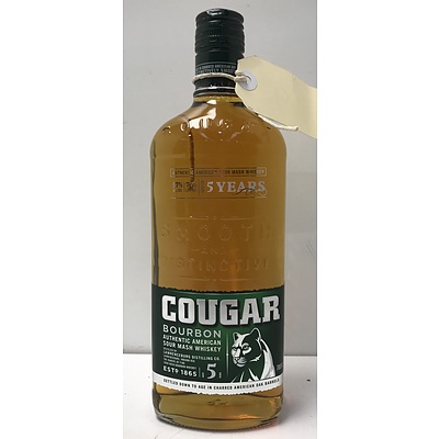 Cougar Burbon Authentic American Sour Mash Whiskey 700ml