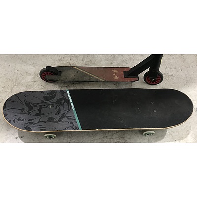 Skate Board and Scooter