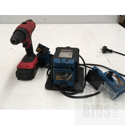 Workzone Drill And Multi Function Sharpener