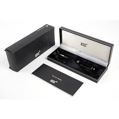 Boxed Mont Blanc Meisterstuck Ball Point Pen