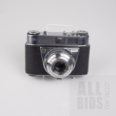 Vintage Kodak Retinette IIA with Schneider-Kreuznach 45mm Lens and Original Case